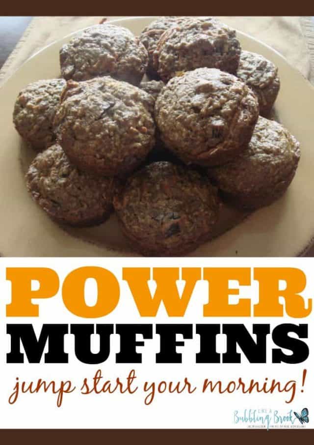 POWER MUFFINS - JUMP START YOUR MORNING!
