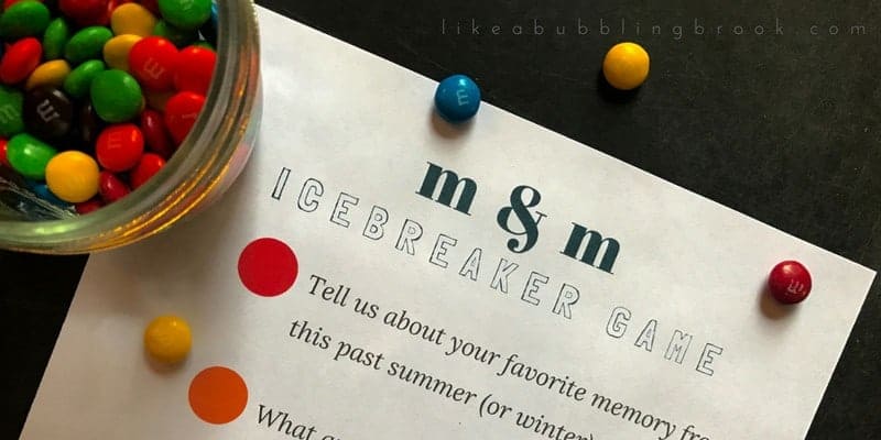 Icebreaker: A Day in the Life (Free Printable) - Women's Ministry
