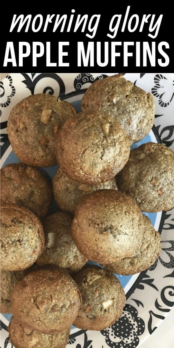 Healthy Apple Muffins Recipe with Carrots and Raisins