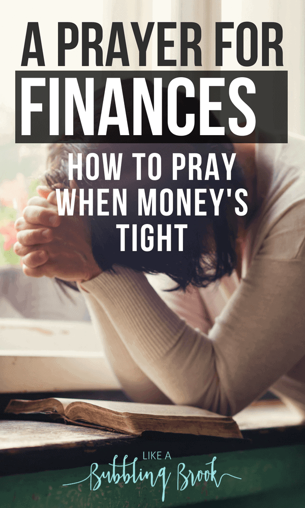 miracle prayer for finances