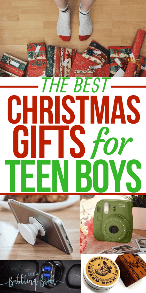 The Best Christmas Gifts For Teen Boys (written by a teen my son!)