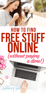 How to get free stuff online without paying a dime