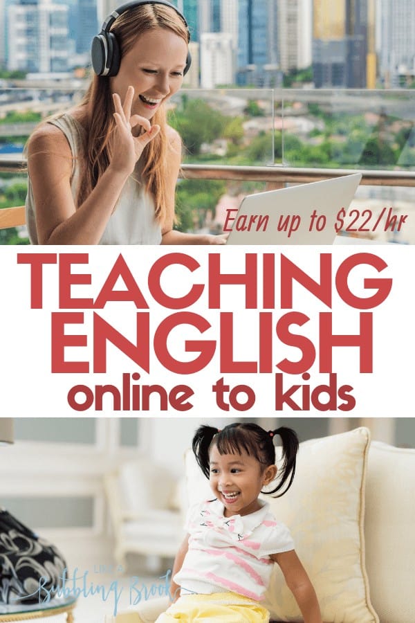 teaching English to kids in China