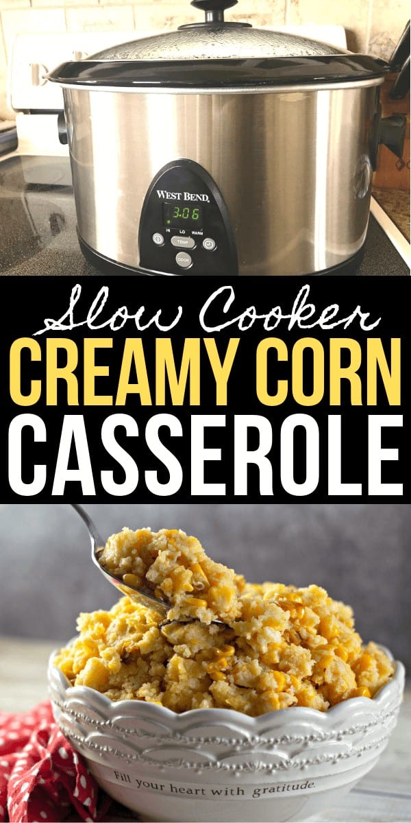CrockPot Corn Casserole Recipe Pinterest