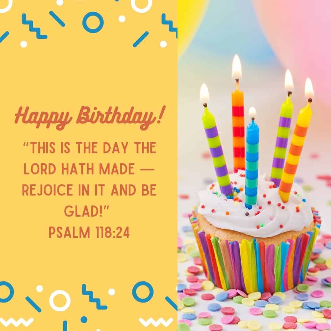 Happy birthday bible verse