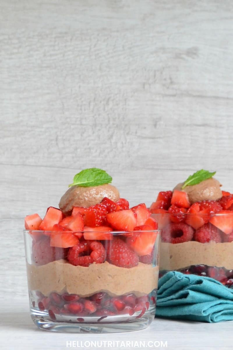 Daniel Fast Recipe for Chocolate Almond Dip with Fruit