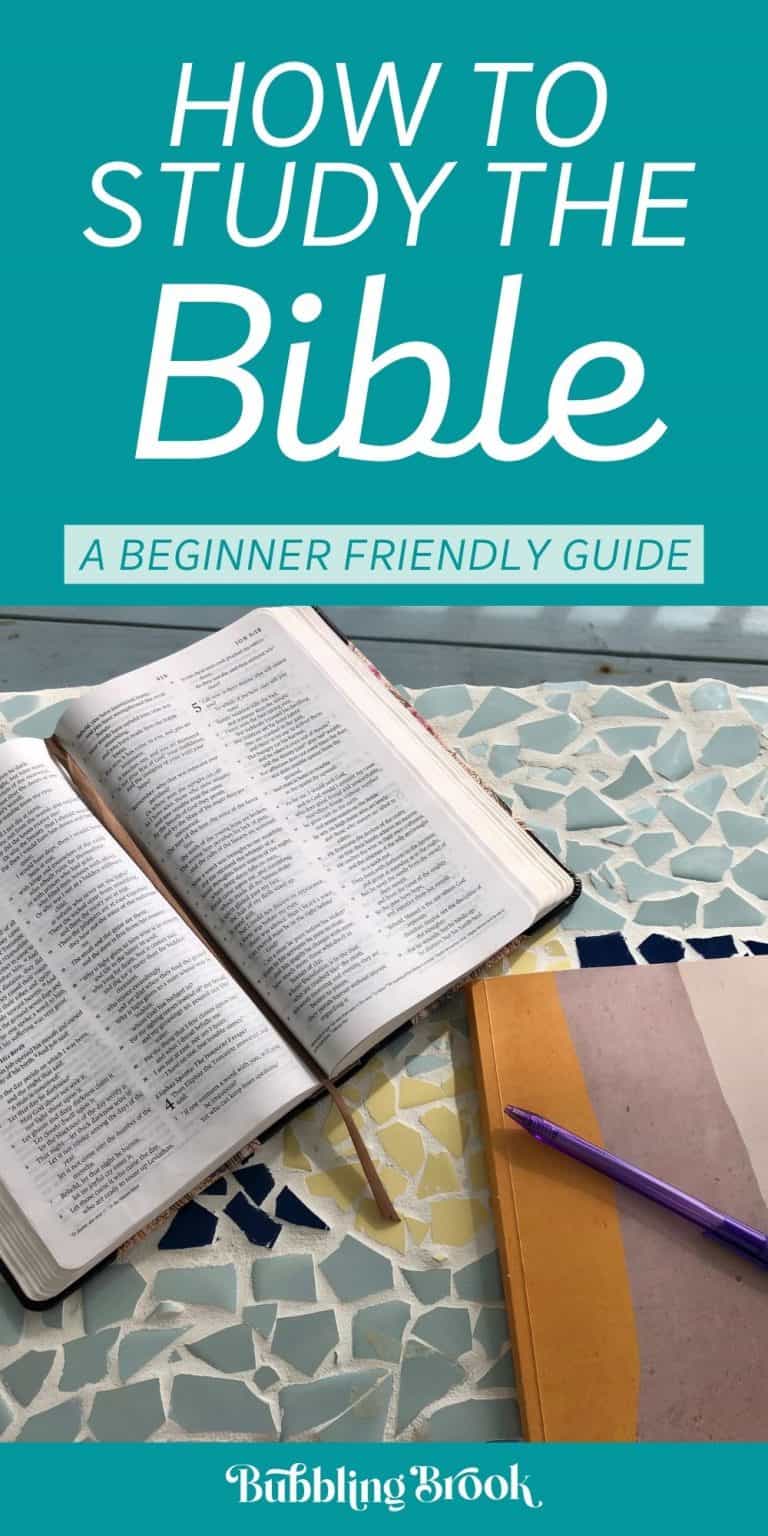How To Study The Bible For Beginners Ultimate Guide