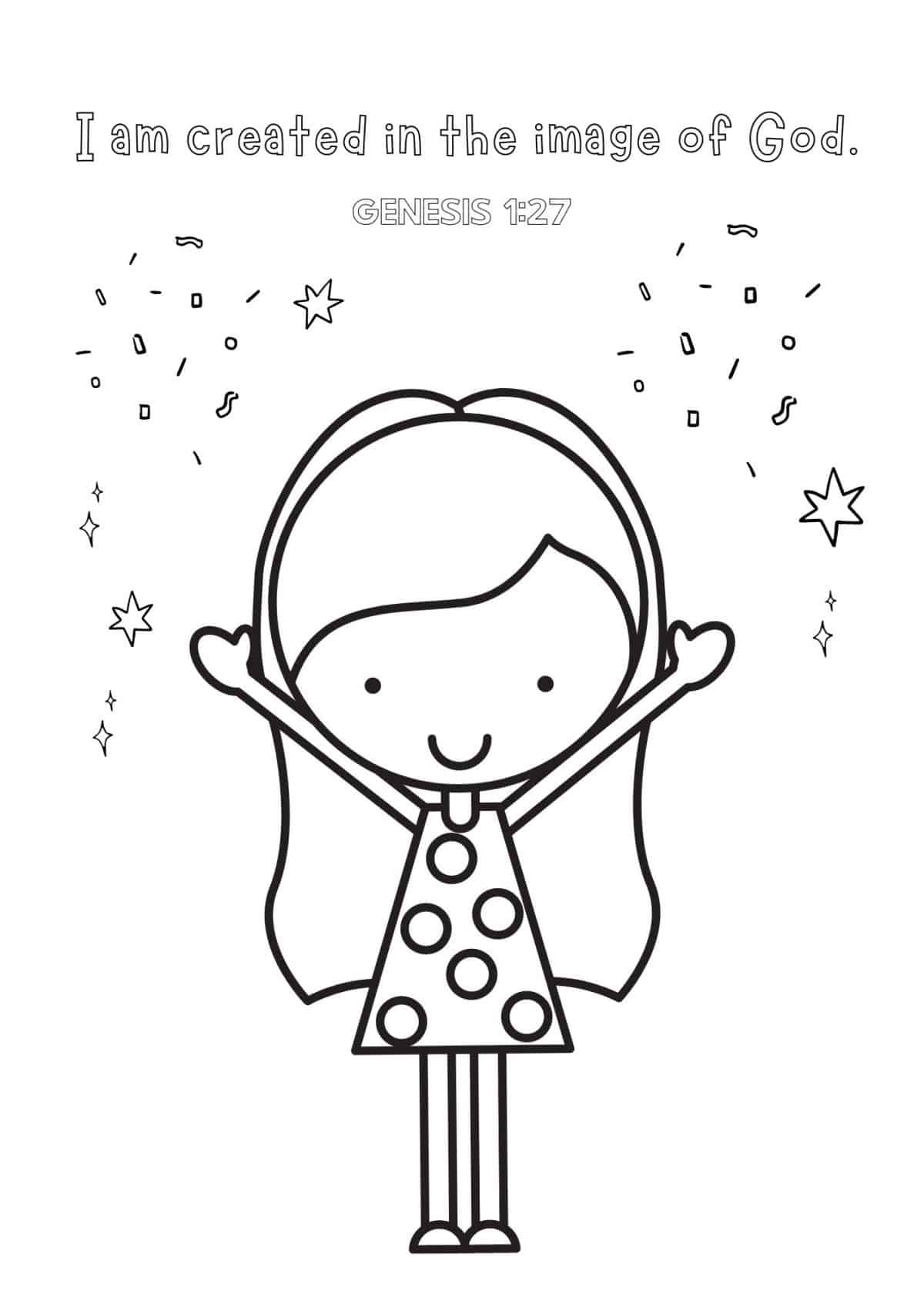 Free Printabel Religious Coloring Pages