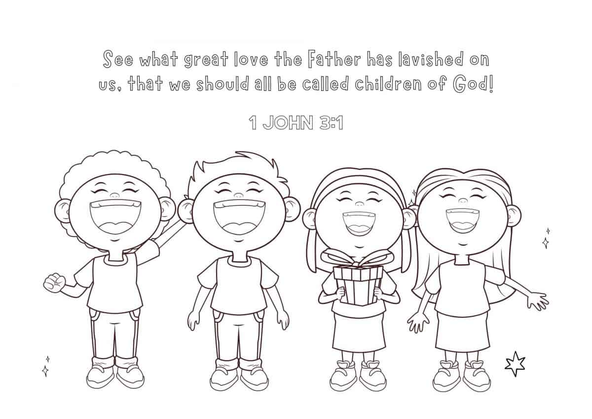 Free Printable Bible Verse Coloring Pages For Kids