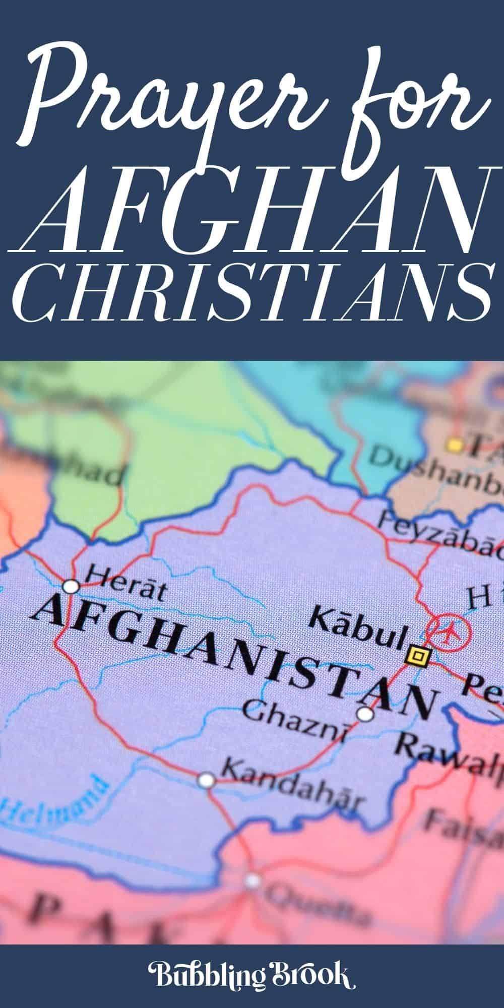 Prayer For Afghanistan Christians