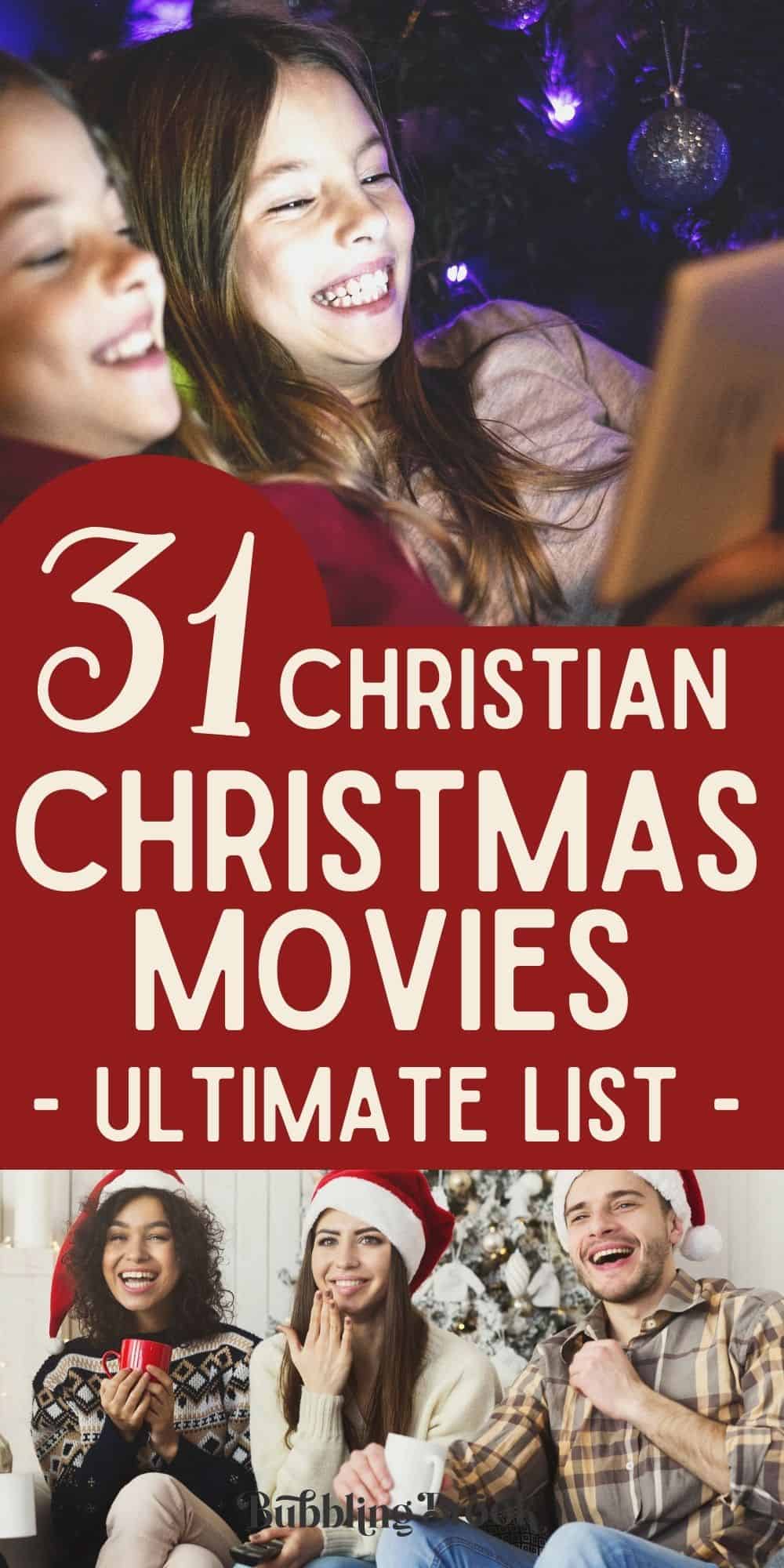 Best Christmas movies list - pin